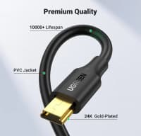 Qara rəng data kabel, USB — şəkil 7
