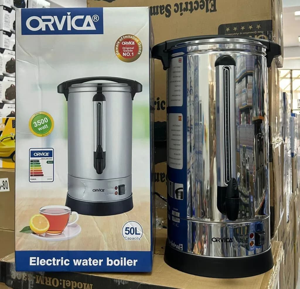 Samovar Paslanmayan polad material