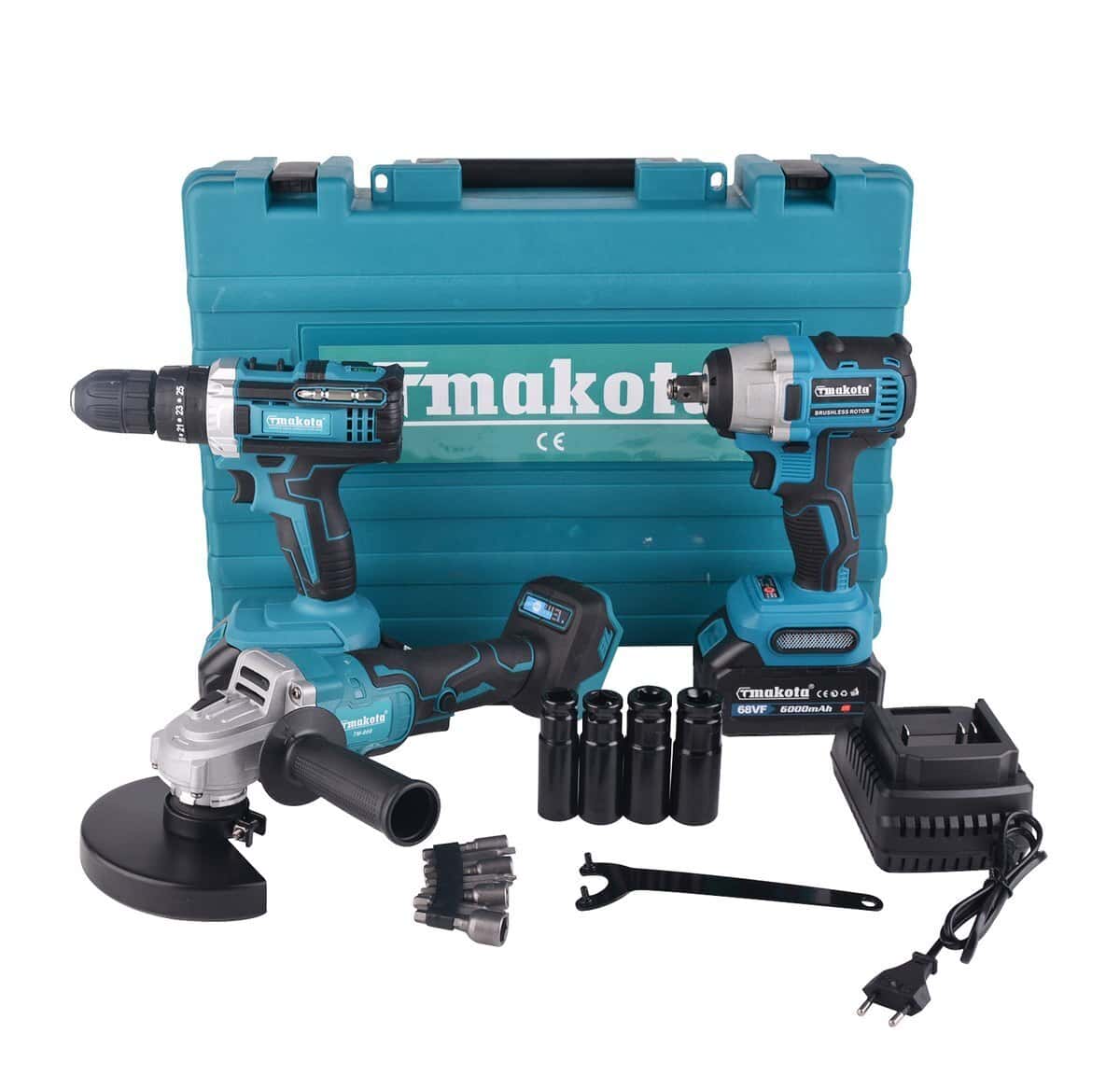 Drill and rotary hammer set Tmakota 68V - Tenderyard