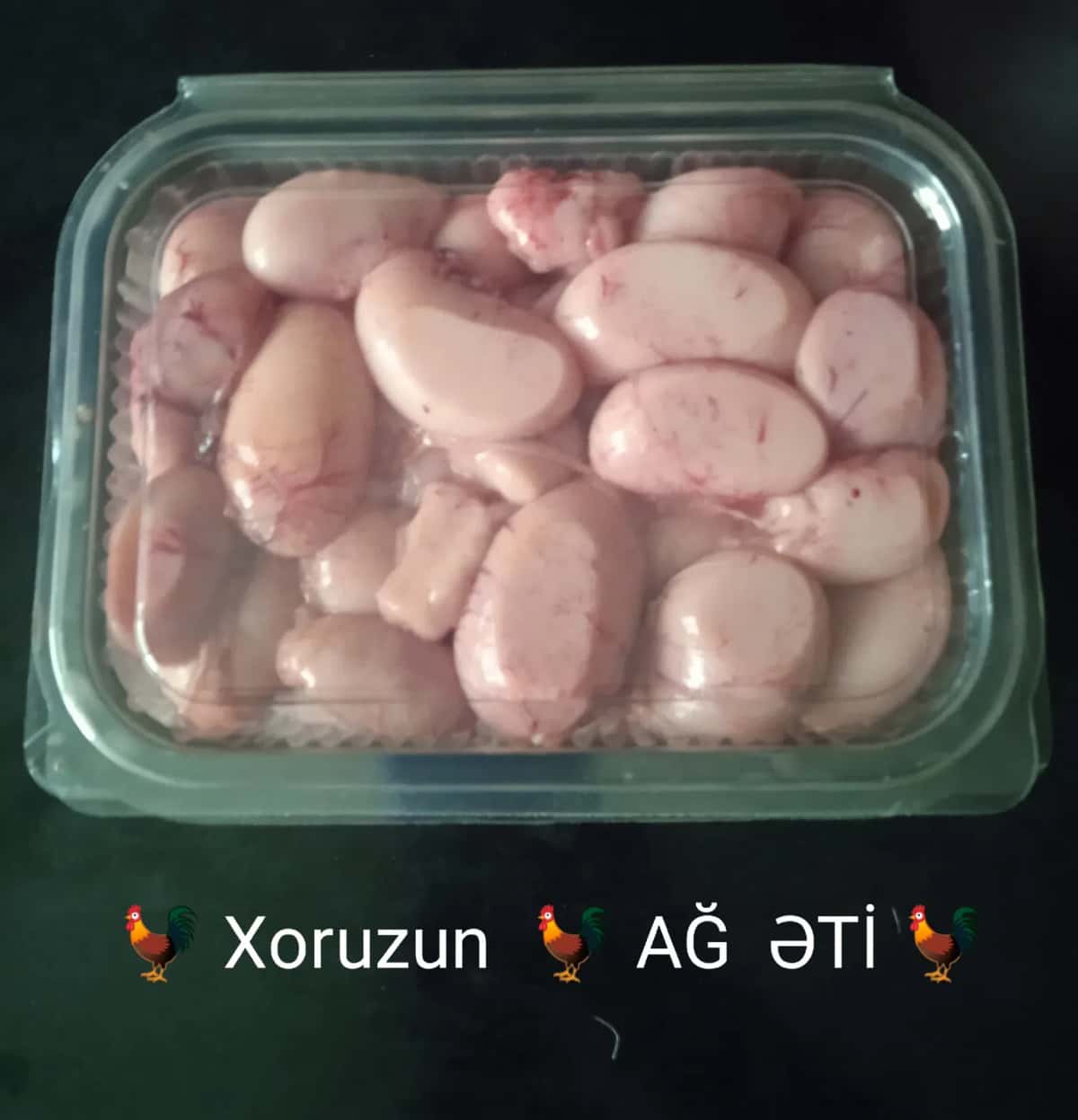 Xoruzun ağ əti - Tenderyard