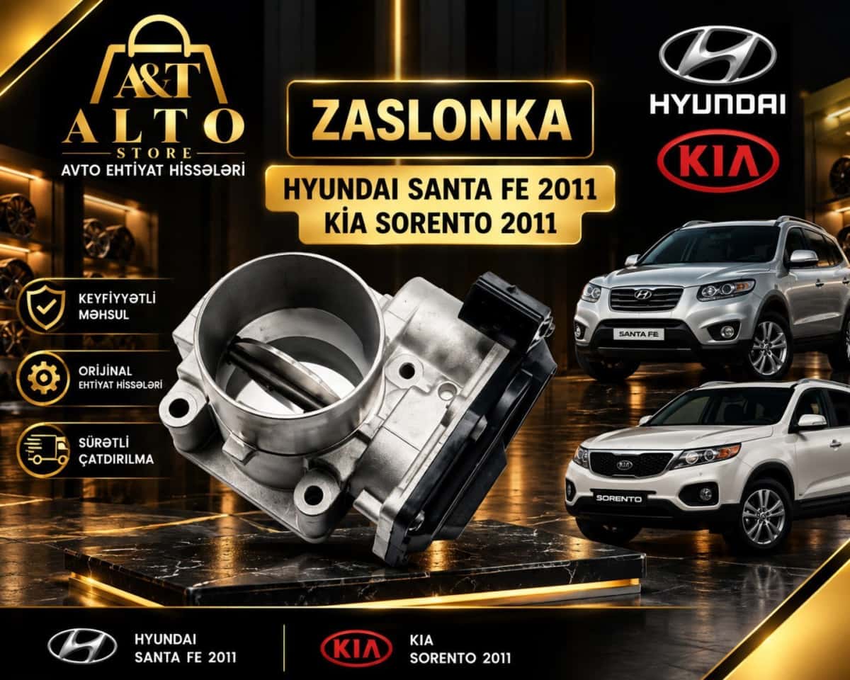 Drossel qapağı Hyundai Santa Fe və Kia Sorento 2.0-2.2 - Tenderyard
