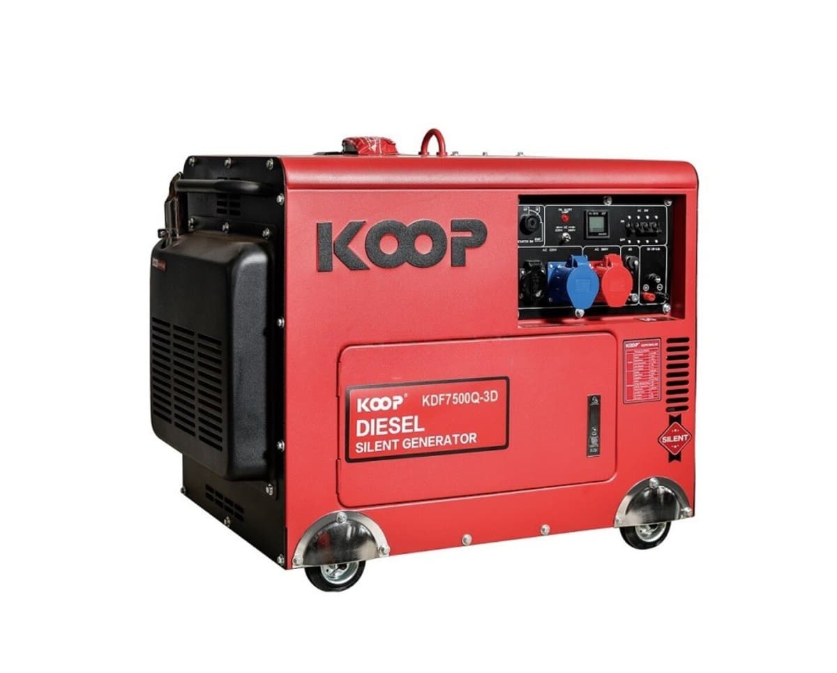 Dizel generator Koop KDF 7500Q səssiz