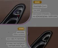 Oturacaq idarəedici düymələr Mercedes-Benz W222 W447 — şəkil 5