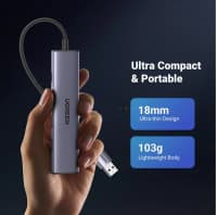 USB Hub Ugreen 5-in-1 Type-C CM475 — şəkil 3