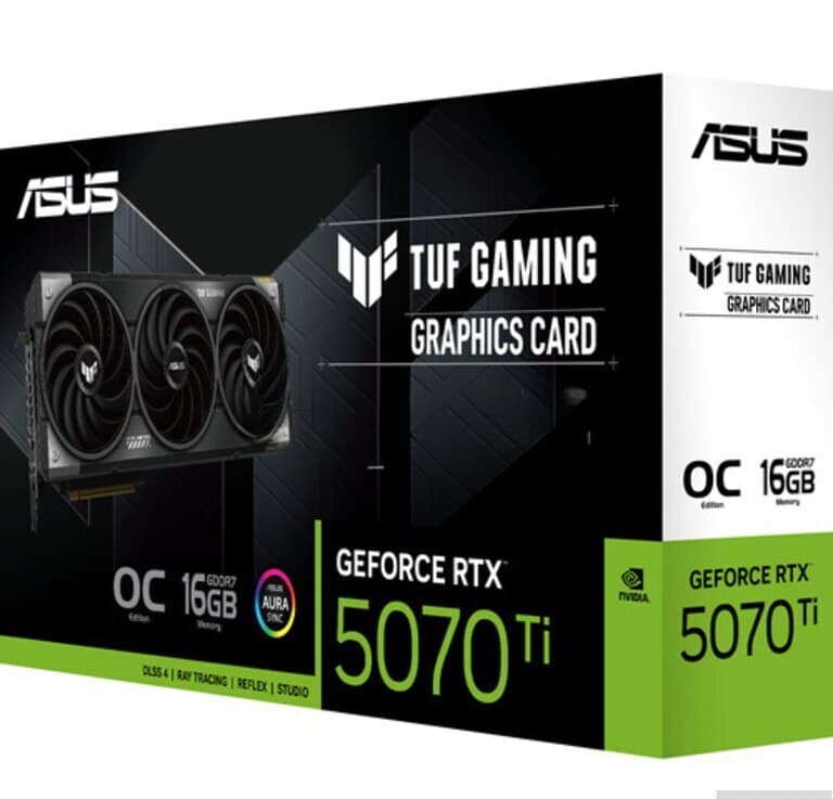 Video kart ASUS TUF Gaming GeForce RTX 5070 Ti OC 16GB