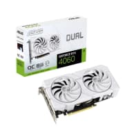 Videokart ASUS Dual RTX 4060 8GB White OC Edition — şəkil 1