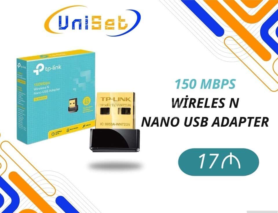TP-Link TL-WN725N 150Mbps Nano Wi-Fi Adapter - Tenderyard