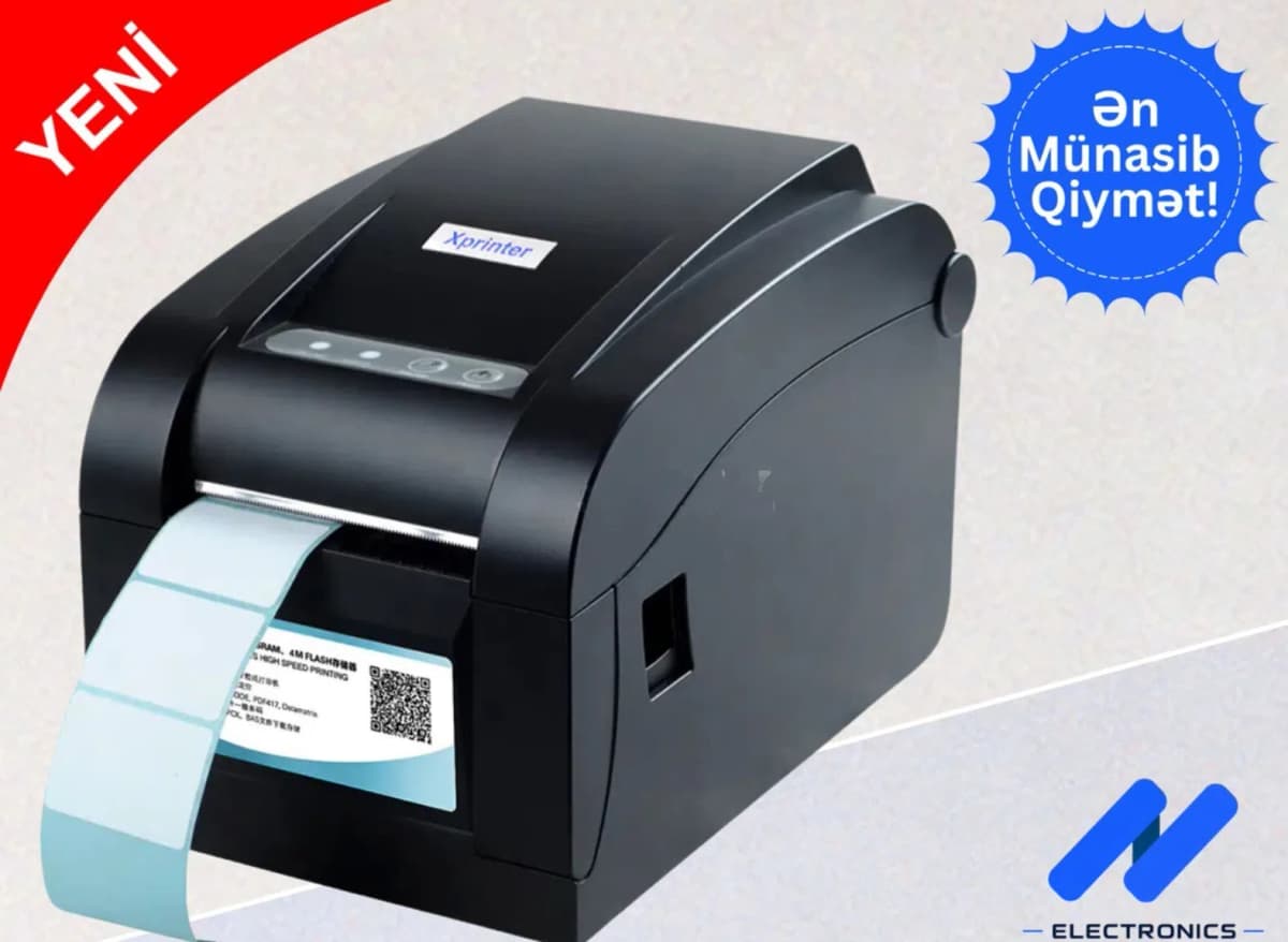 Barkod printeri Xprinter XP-350B