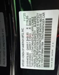 Honda Accord, 2020 il, 61900 km, 1500 L — şəkil 17