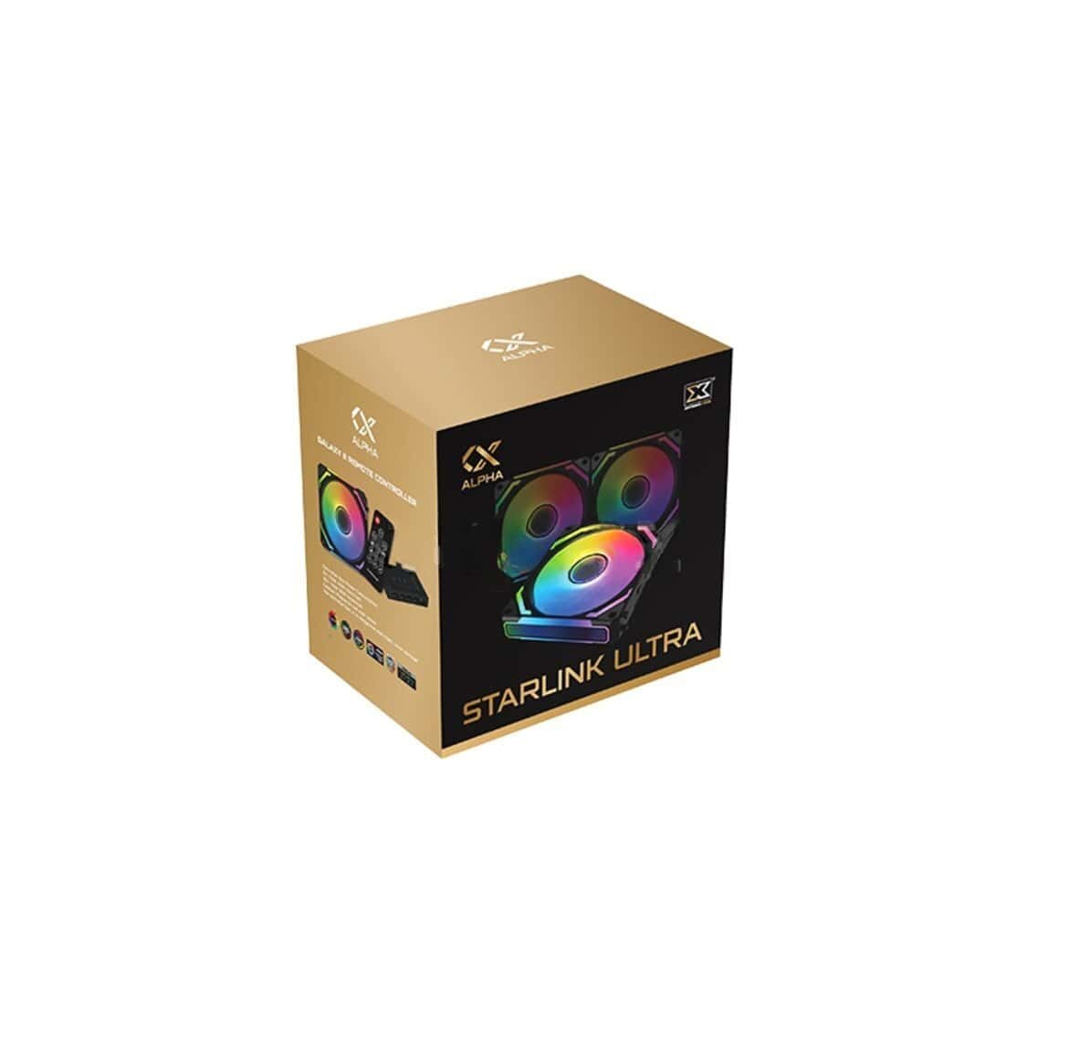 Computer fan Xigmatek Starlink Ultra ARGB Black - Tenderyard