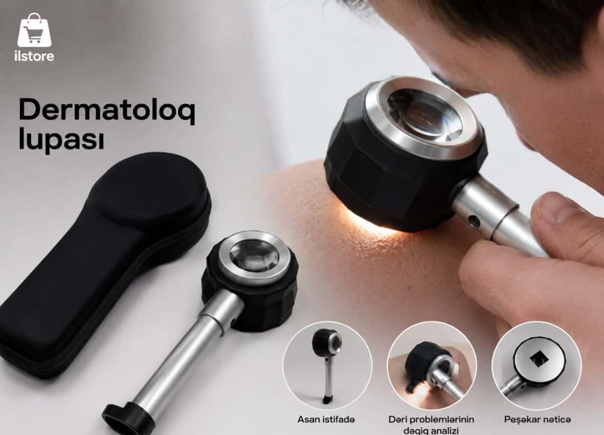 Dermatologist Magnifying Glass (Dermatoscope) - Tenderyard