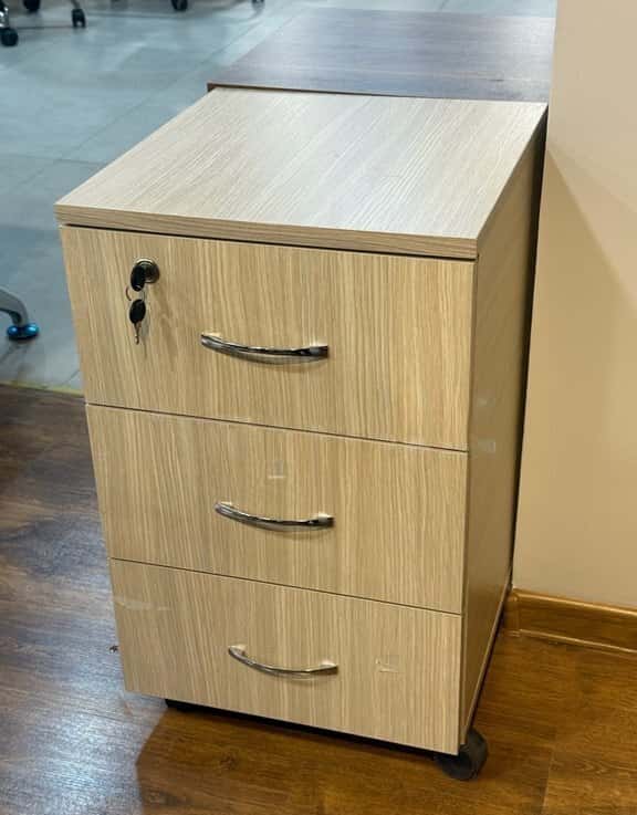 Office pedestal, Brown color - Tenderyard