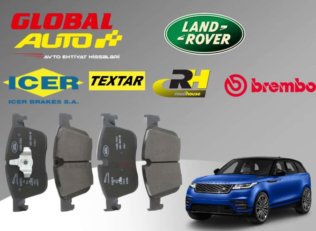 Brake pads for Land Rover Velar - Tenderyard