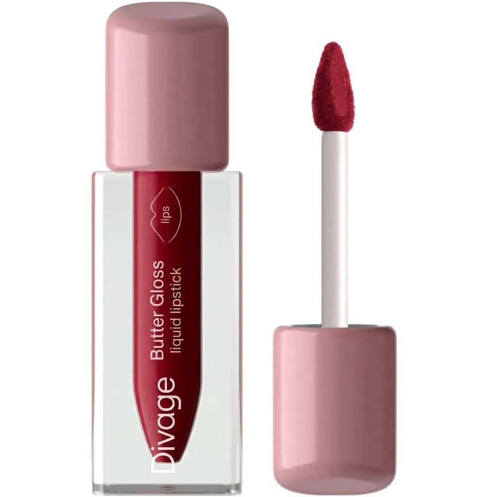 Divage Butter Gloss 08 Lacquer Red Liquid Lipstick - Tenderyard