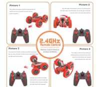 Nitro RC 4WD Uzaqdan İdarəolunan Oyuncaq Maşın — şəkil 8