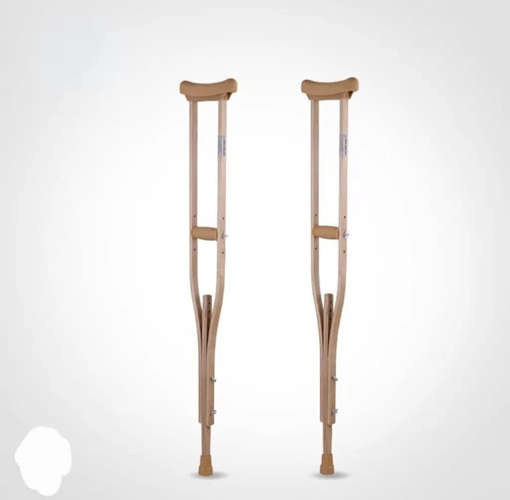 Tənzimlənən Taxta Qoltuqağacı Cütü
