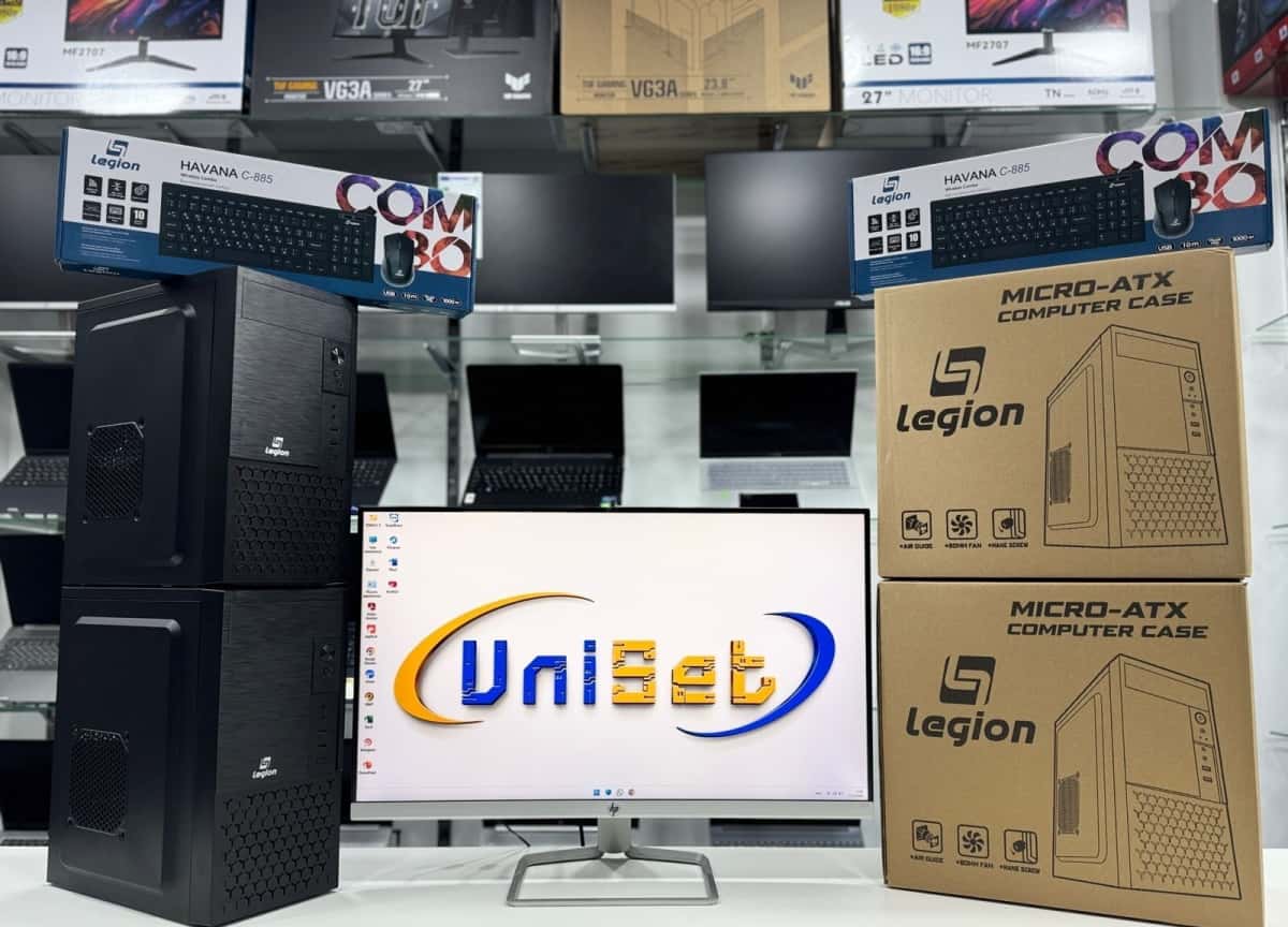 Legion Desktop Computer Set (i5, 8GB RAM, 240GB SSD) - Tenderyard