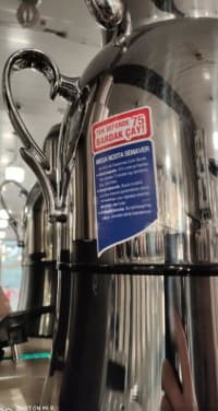 Samovar Paslanmayan polad material — şəkil 4