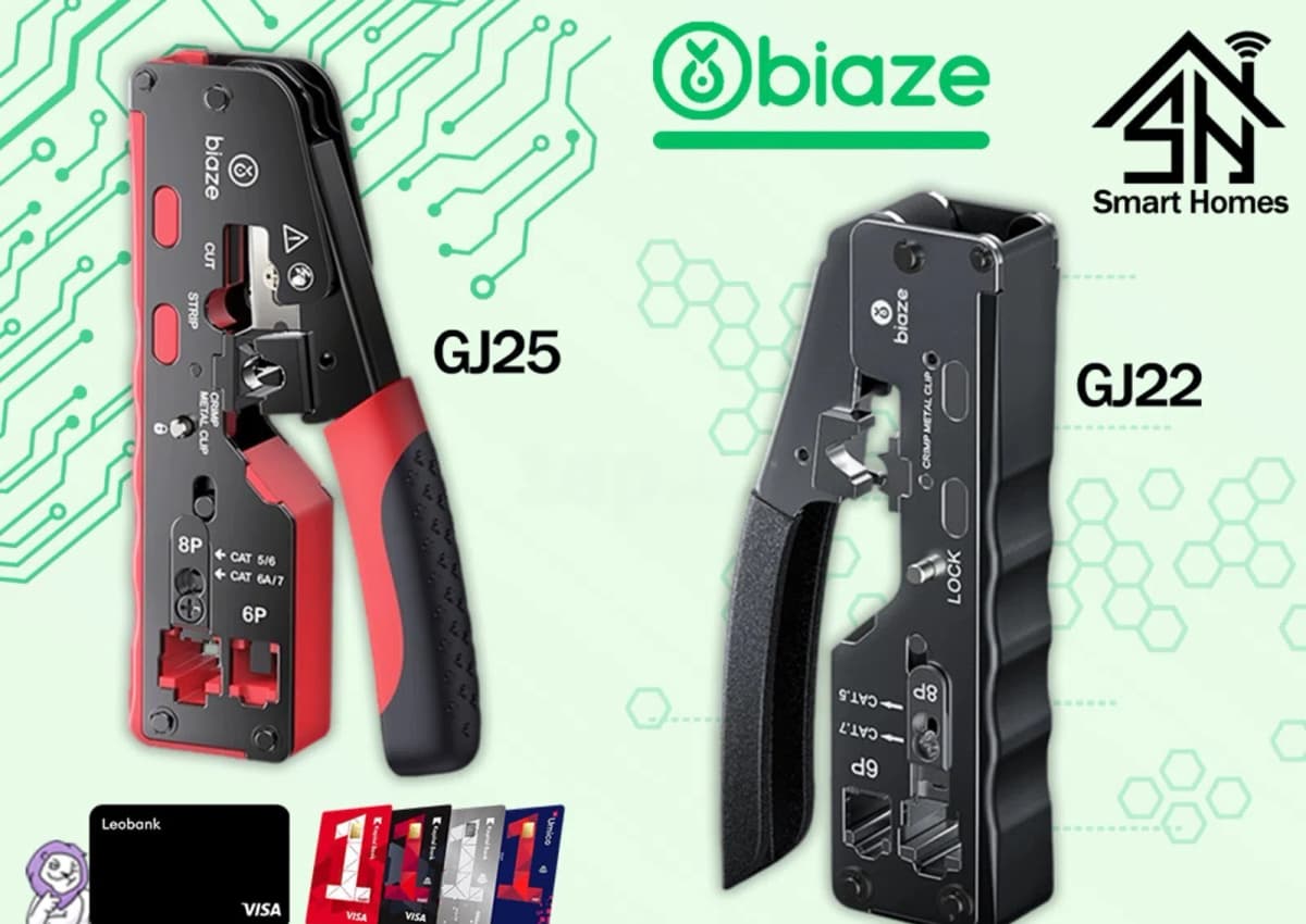 Krimper Biaze GJ22 çoxfunksiyalı (qara)