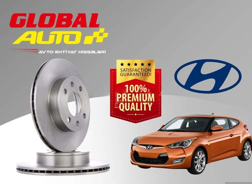 Brake disc Hyundai Veloster 2011+ - Tenderyard