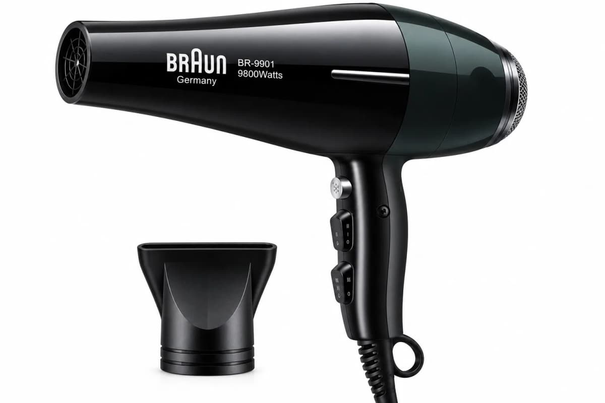 Saç feni Braun BR-9901 Salon Professional 9800 Vt