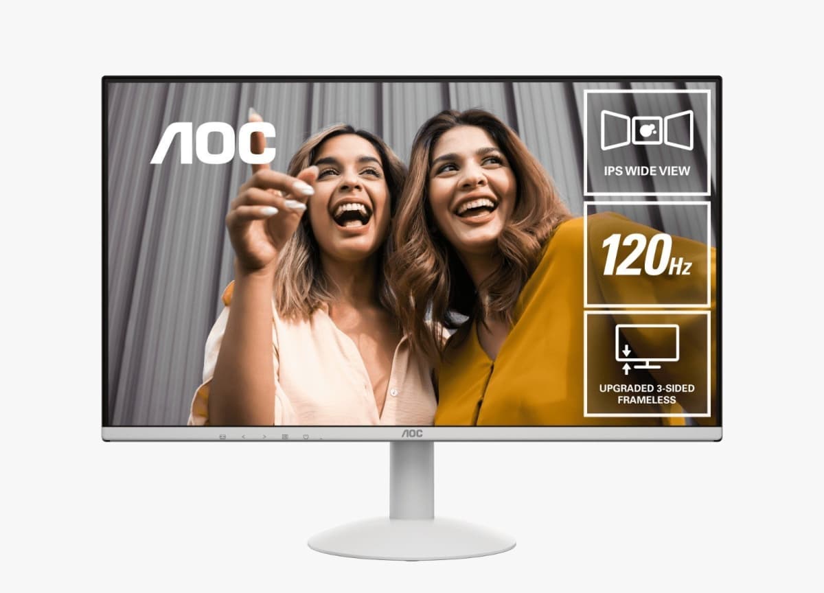 Monitor AOC 24B30H 23.8" FHD 120Hz IPS White