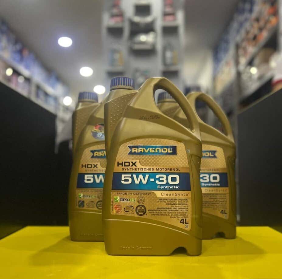 Mühərrik yağı Ravenol 5W30 HDX 4L - Tenderyard