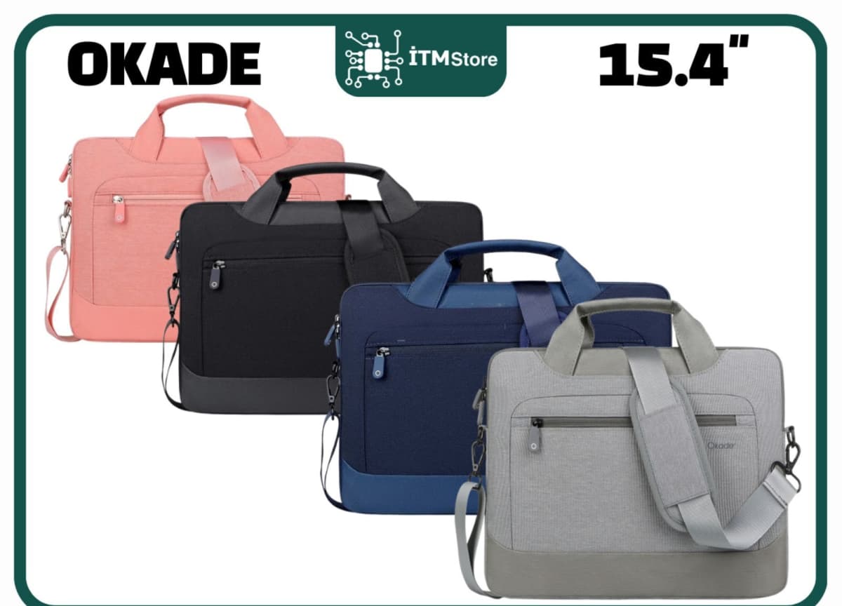 Laptop çantası Qara rəng