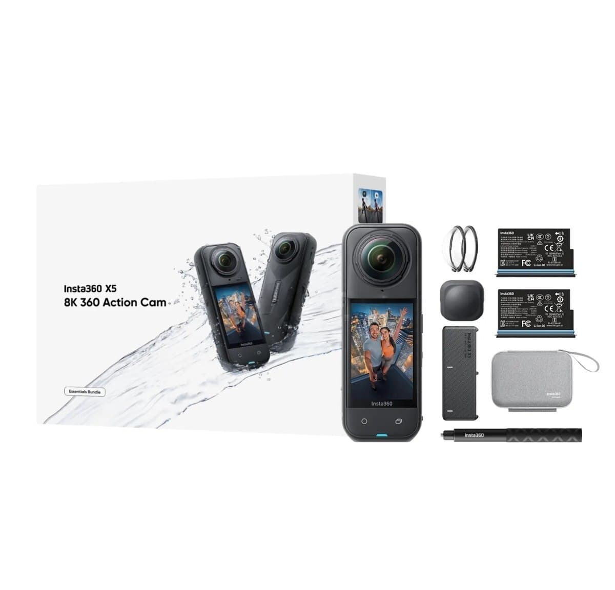 Videokamera Insta360 X5 Essentials Bundle