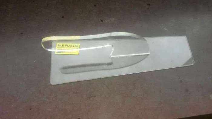 Silk Plaster maye divar kağızı üçün şəffaf plastik mala