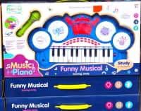 Uşaq üçün musiqili piano mikrofonlu — şəkil 2