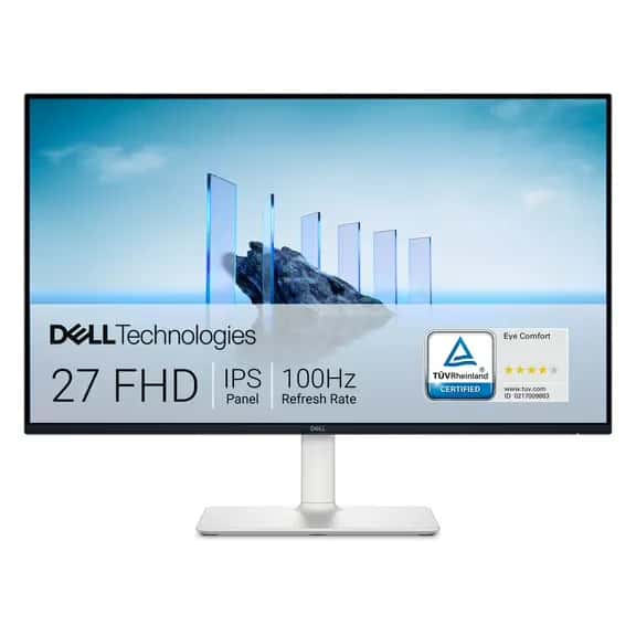 Dell monitor, white color - Tenderyard
