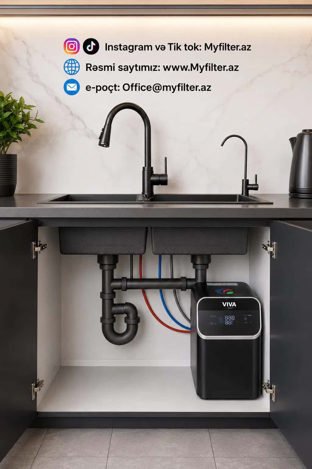 VIVA Water Purification Filter System - Tenderyard