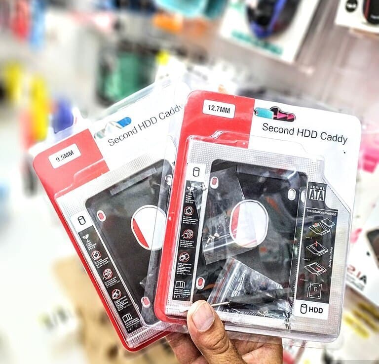 HDD/SSD üçün 9.5mm və 12.7mm DVD Caddy