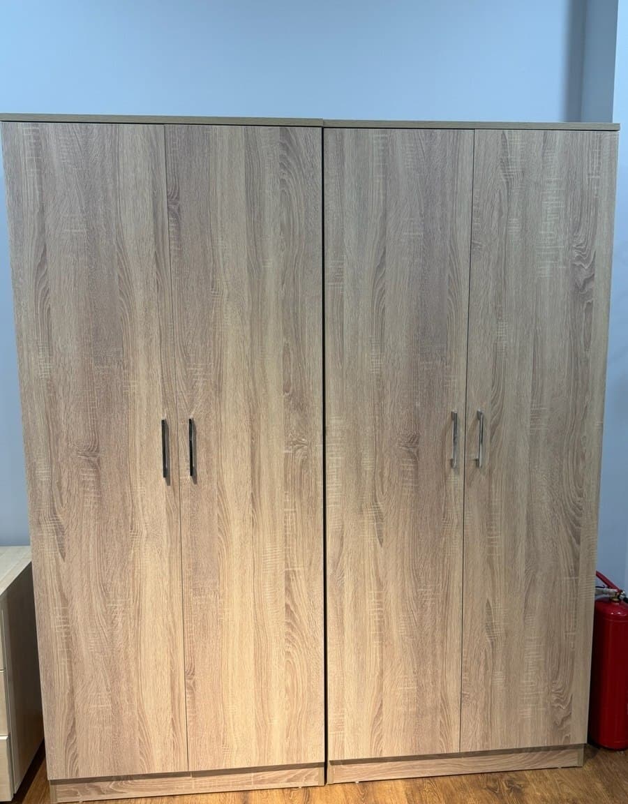 Ofis dolabı İki qapılı, Qəhvəyi rəng
