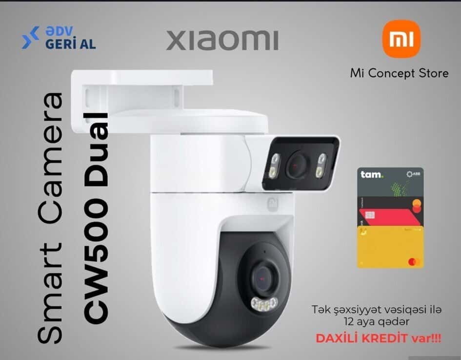 Surveillance camera Xiaomi Smart Camera CW500 Dual - Tenderyard