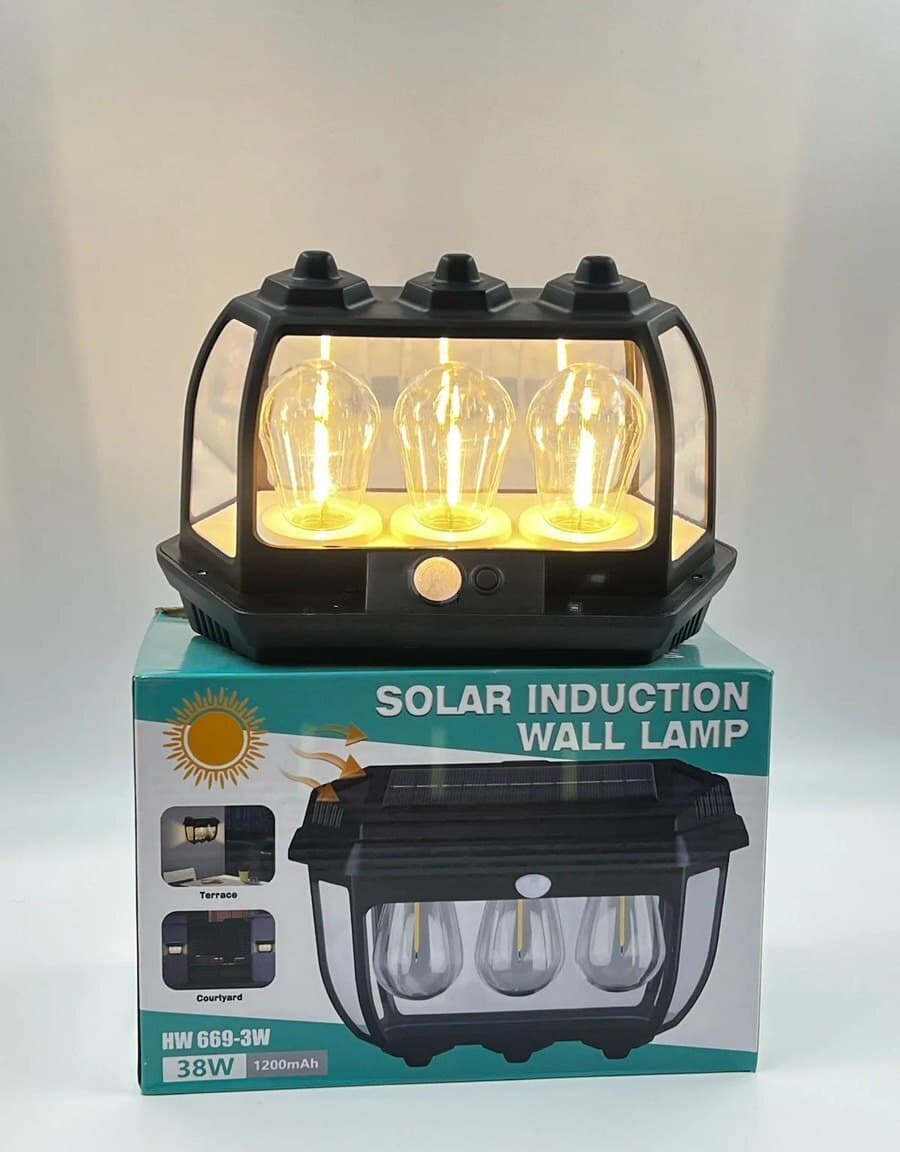 Günəş enerjili divar lampası HW669-3