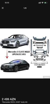 Body kit paketləri Mercedes modelləri üçün — şəkil 15