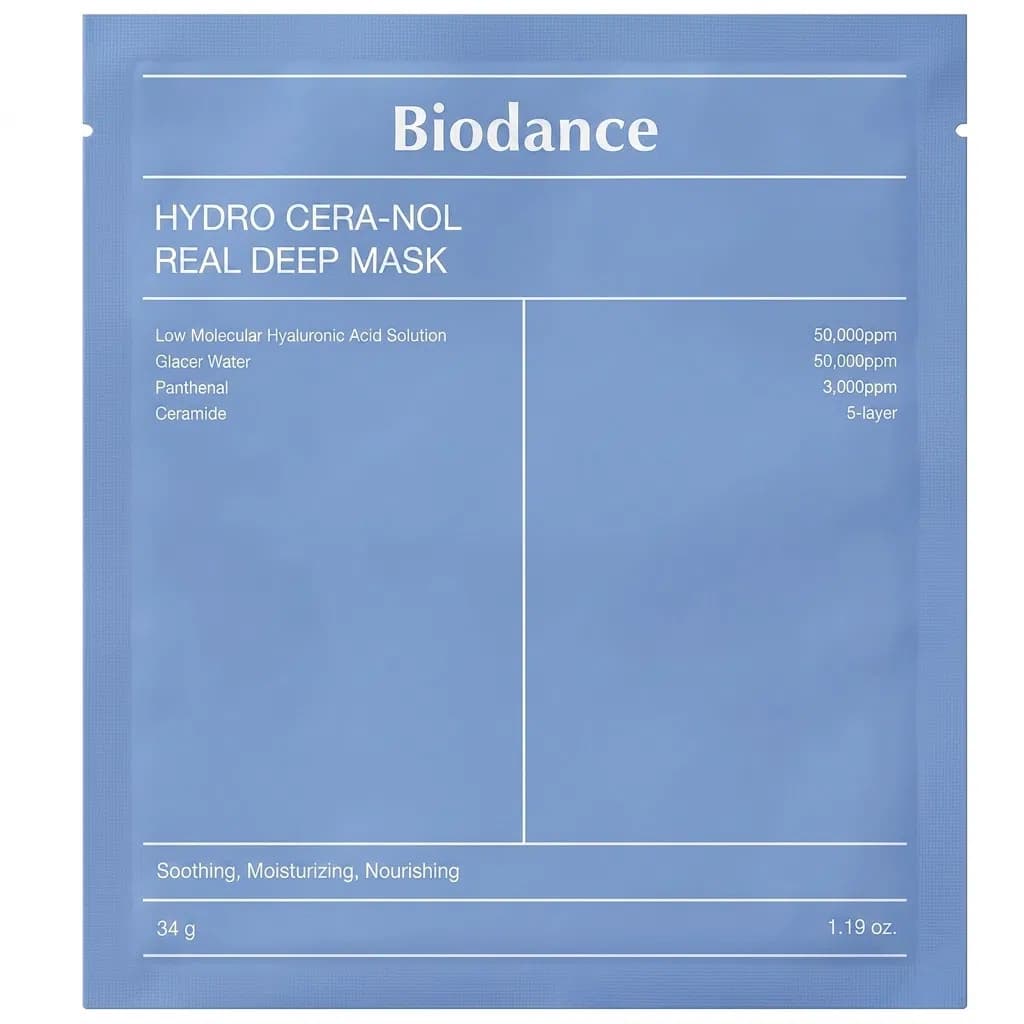Biodance Cera-Nol Real Deep Üz Maskası, 34 q