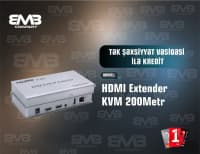 HDMI KVM uzadıcı 200 metr — şəkil 1