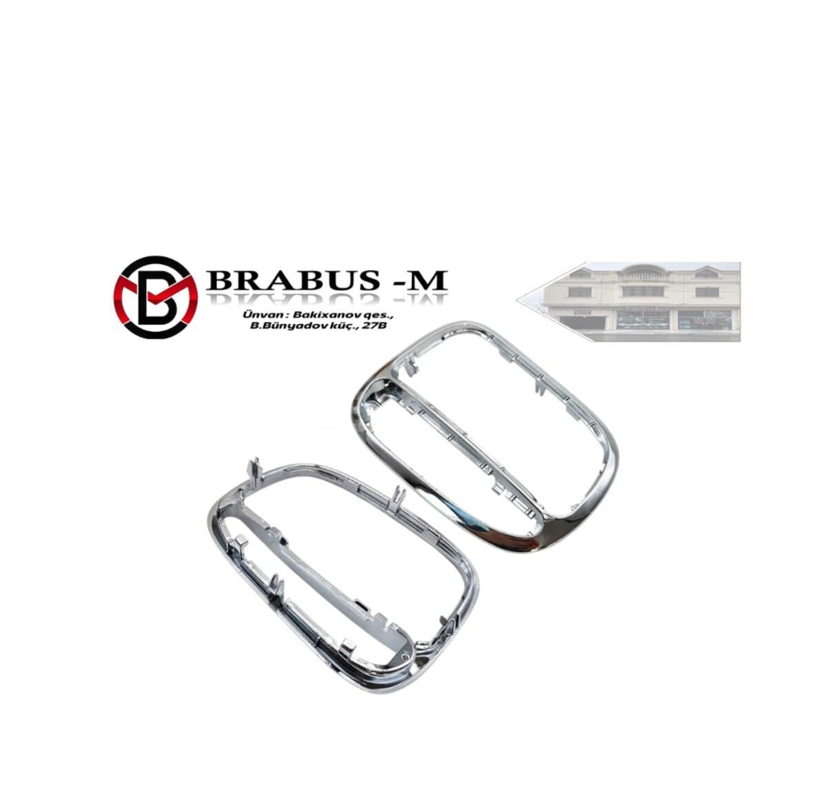 Sürət qutusu başlığının xromu Mercedes W203