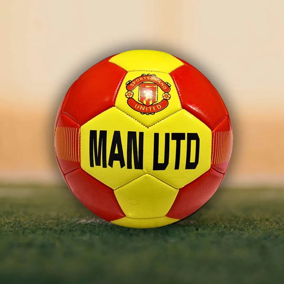 Futbol topu 5 ölçü, sarı/qırmızı