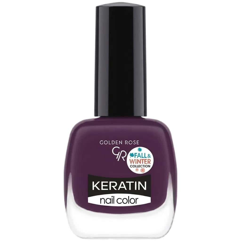 Golden Rose Keratin Fall & Winter 215 Purple Nail Polish - Tenderyard