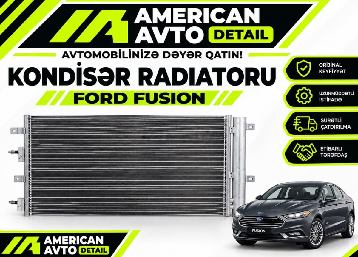 Kondisioner radiatoru Ford Fusion 2013-2020