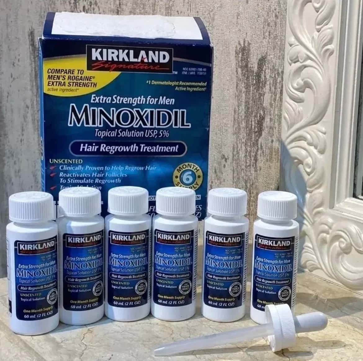 Kirkland Signature Minoxidil 5% Hair Regrowth Treatment - Tenderyard