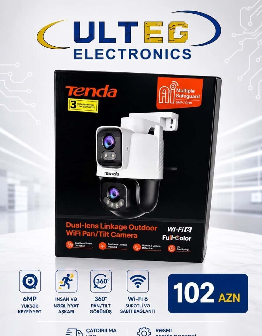 Tenda CH9 Full-Color WiFi Security Camera - Tenderyard