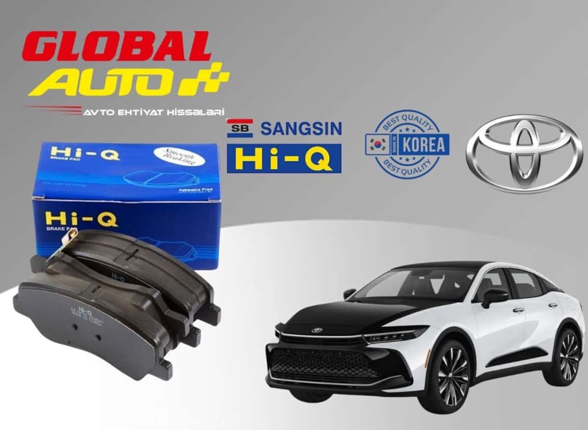 Brake pads for Toyota Crown 2022–2025 - Tenderyard