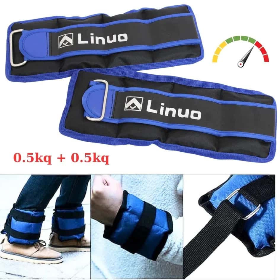 Ankle and wrist weights 0.5 kg, 2 pieces - Tenderyard
