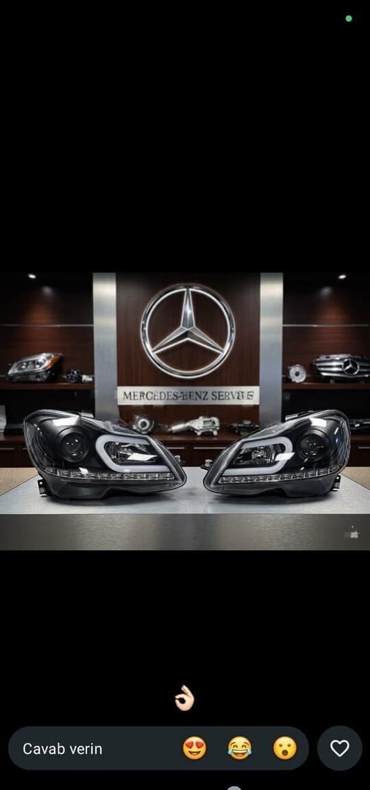 Ön faralar Mercedes W204