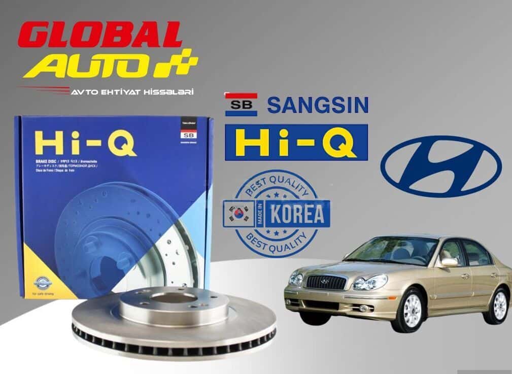 Brake disc Hyundai Sonata 2001–2004 - Tenderyard